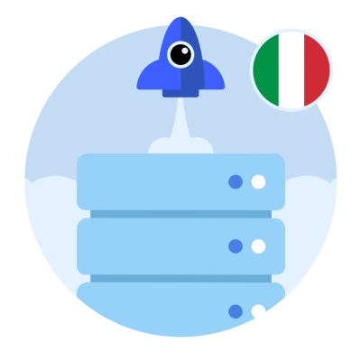 servers rocket fast md italy